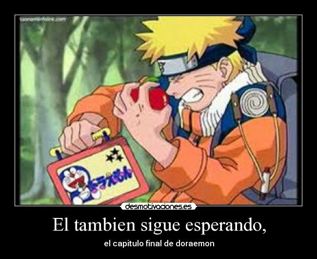 El tambien sigue esperando, - el capitulo final de doraemon