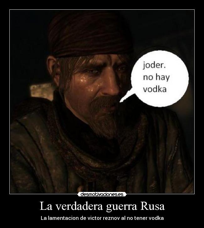La verdadera guerra Rusa - 
