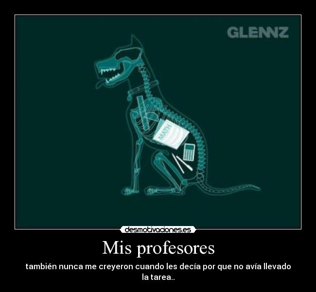 Mis profesores -