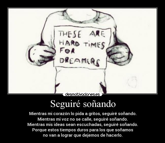 Seguiré soñando -