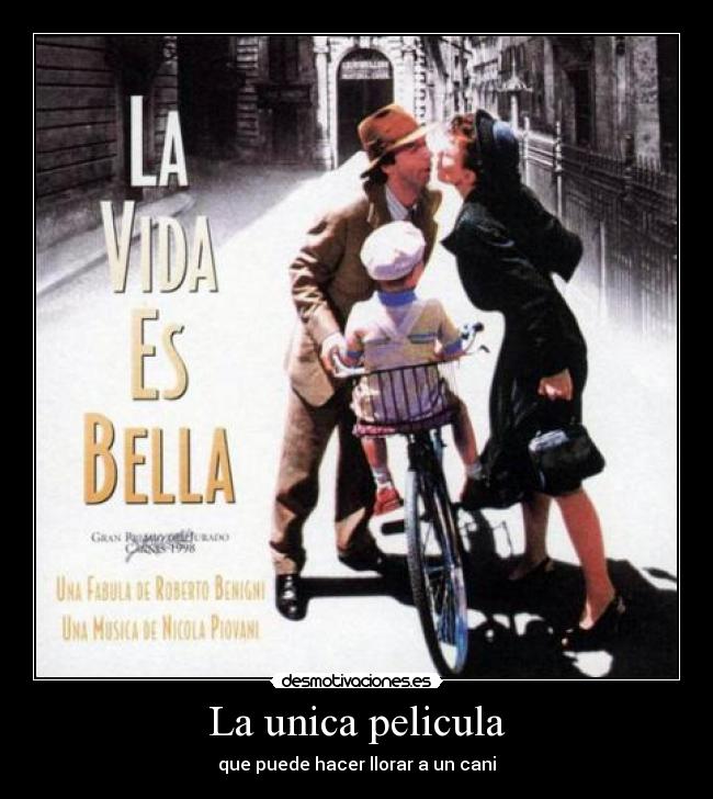 La unica pelicula - que puede hacer llorar a un cani