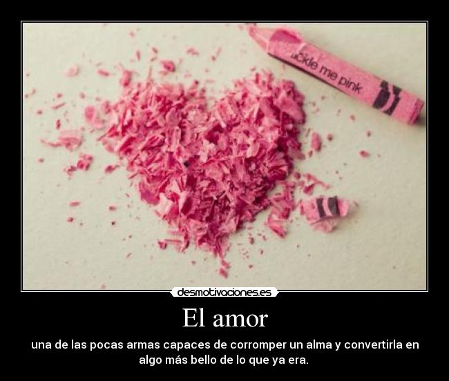 El amor -
