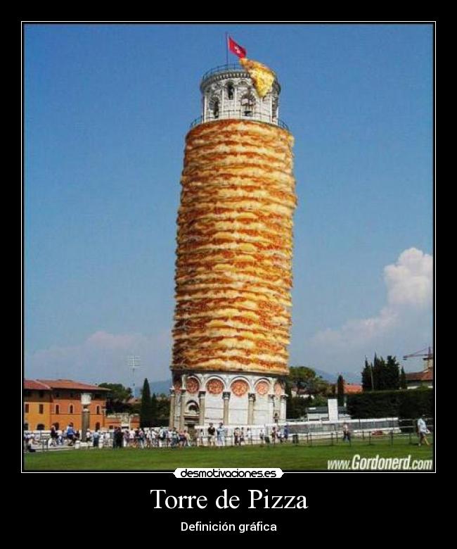 Torre de Pizza -