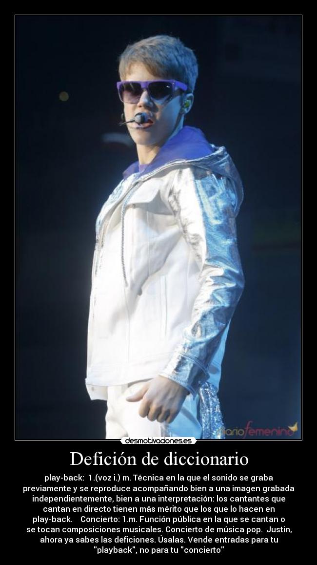 Defición de diccionario -