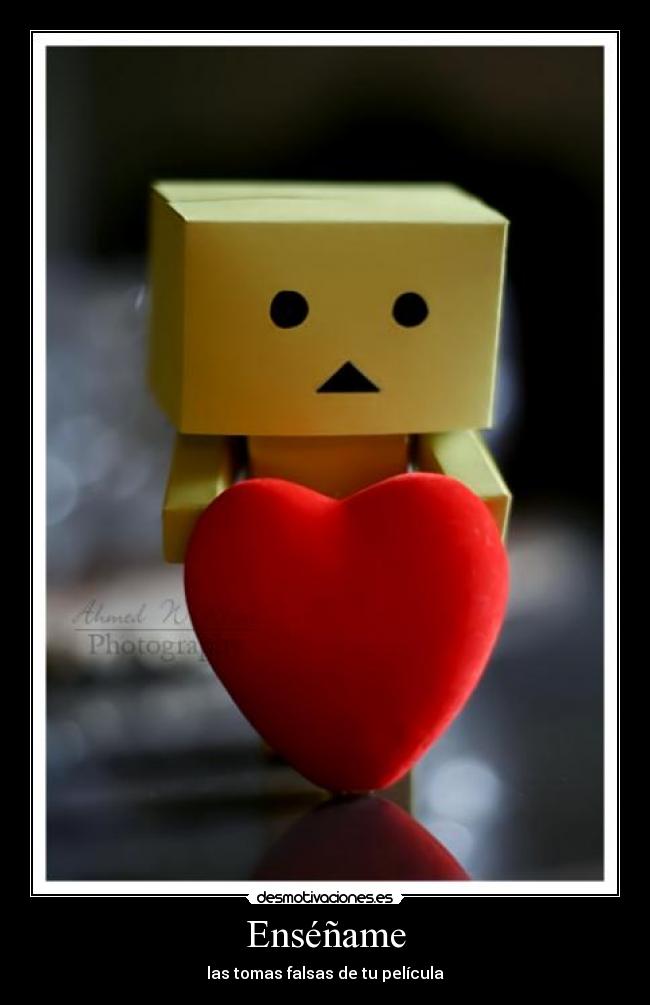 Enséñame - las tomas falsas de tu película