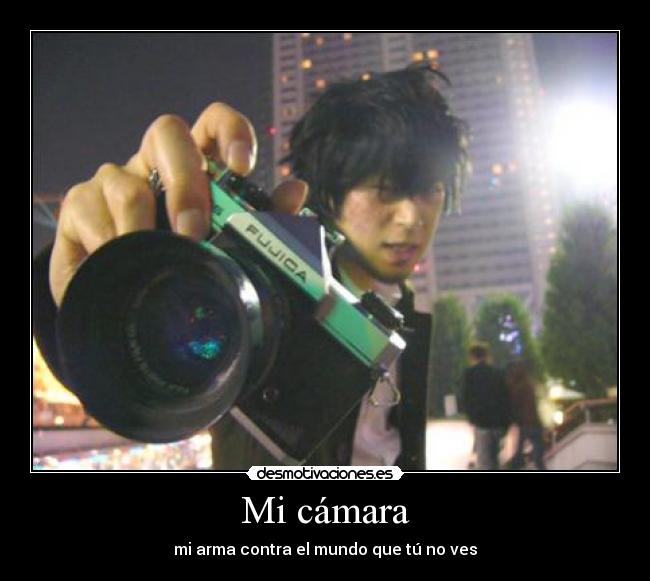 carteles speed grapher camara arma desmotivaciones