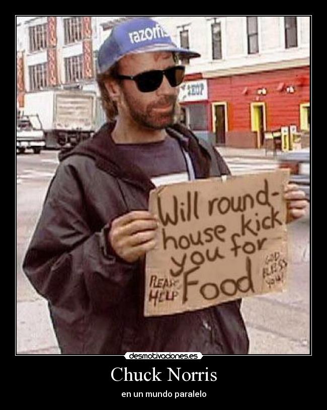 Chuck Norris - en un mundo paralelo