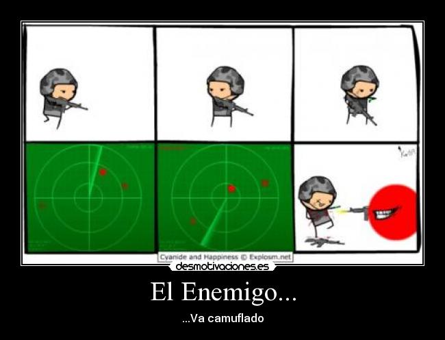 El Enemigo... -
