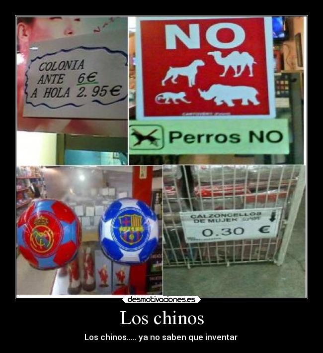 Los chinos -