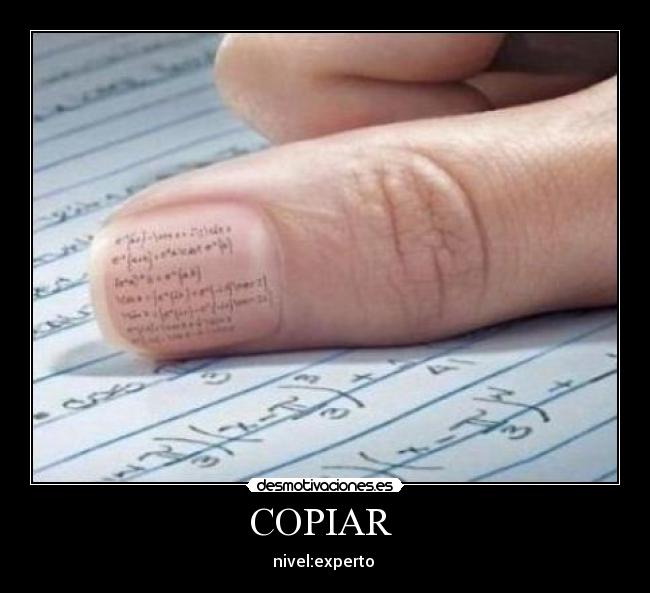 COPIAR - nivel:experto