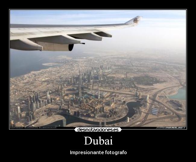 Dubai - Impresionante fotografo
