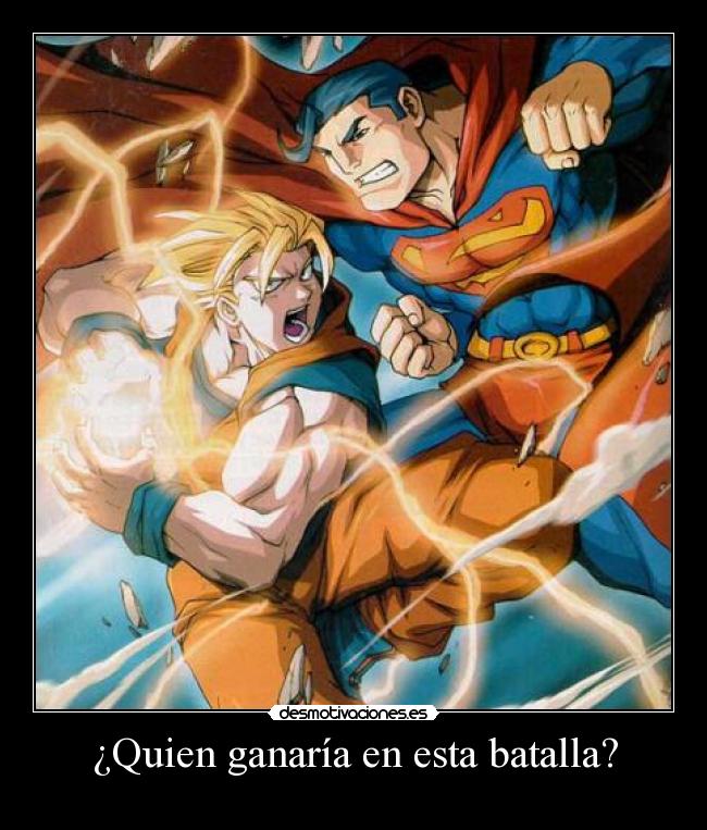 ¿Quien ganaría en esta batalla? -