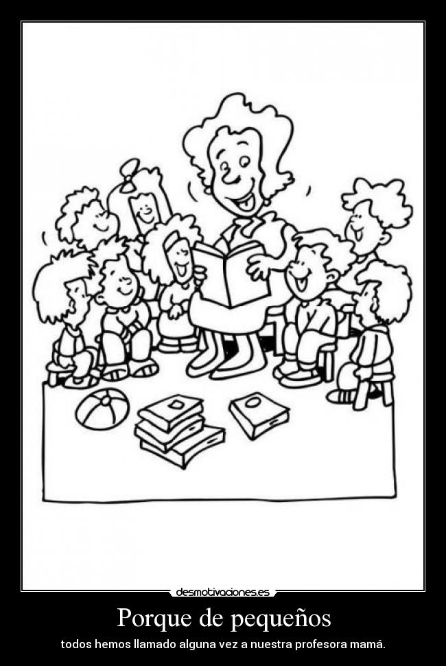 Porque de pequeños -