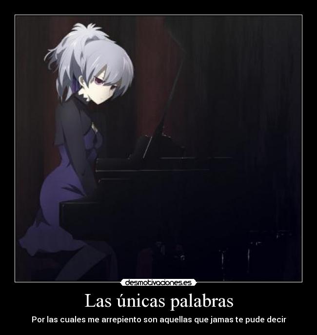 carteles yin darker than black anime arrepentimiento desmotivaciones