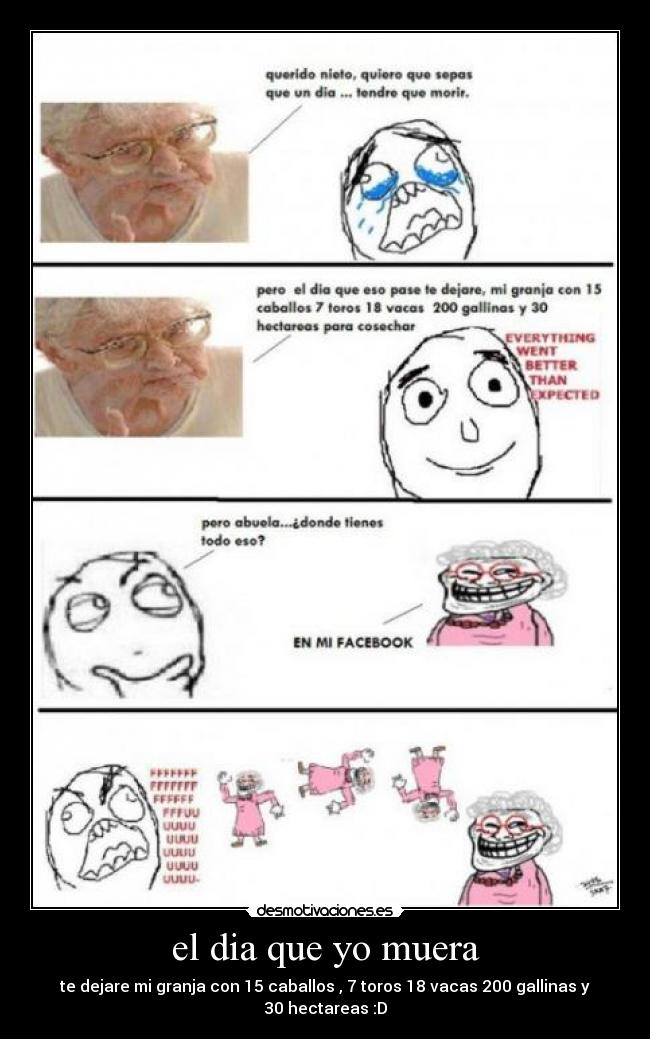 el dia que yo muera -