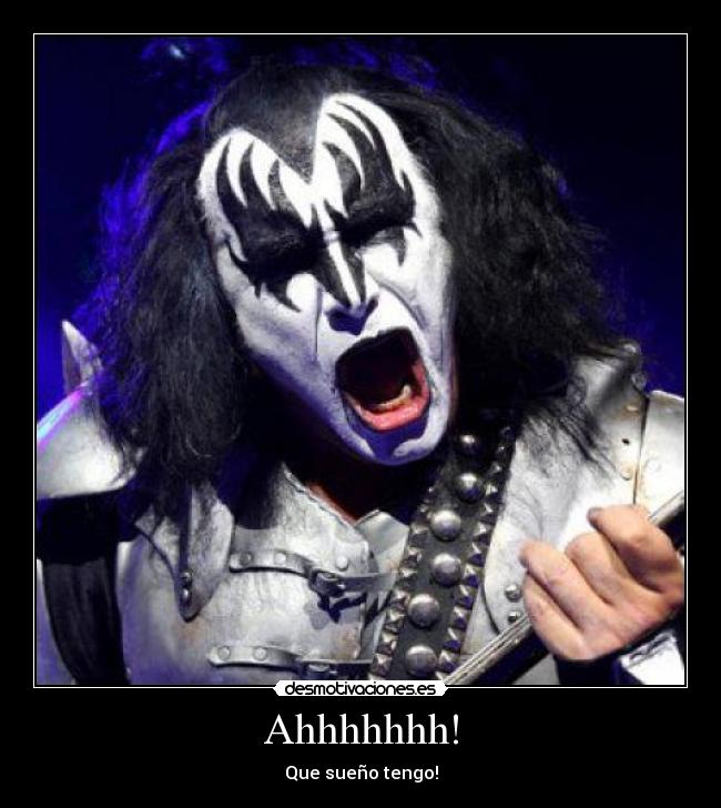 Ahhhhhhh! - Que sueño tengo!