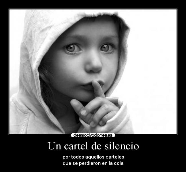 Un cartel de silencio - 