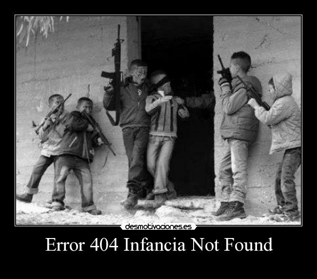 Error 404 Infancia Not Found - 