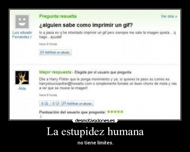 La estupidez humana -