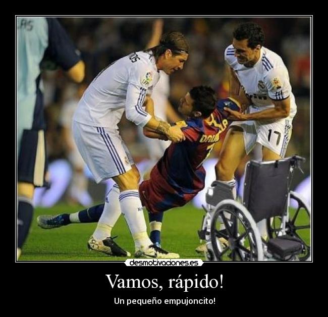 Vamos, rápido! - Un pequeño empujoncito!