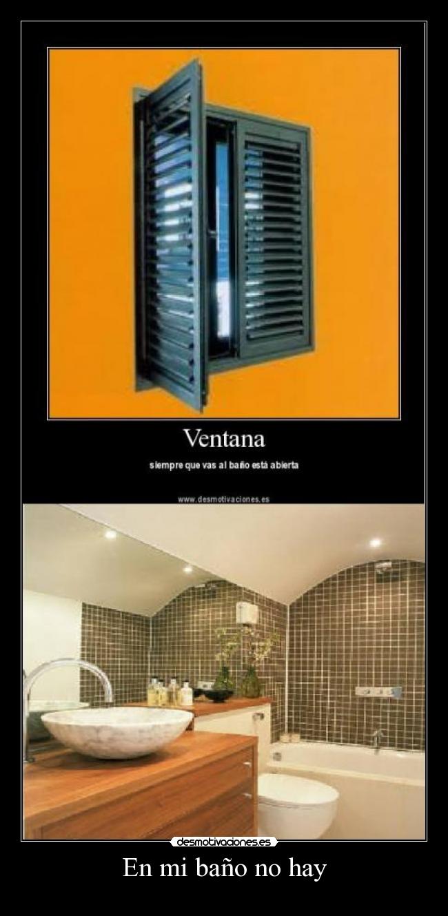 En mi baño no hay -