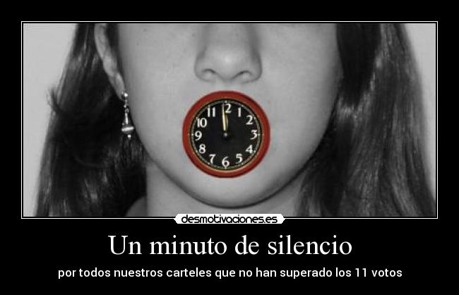 Un minuto de silencio - 