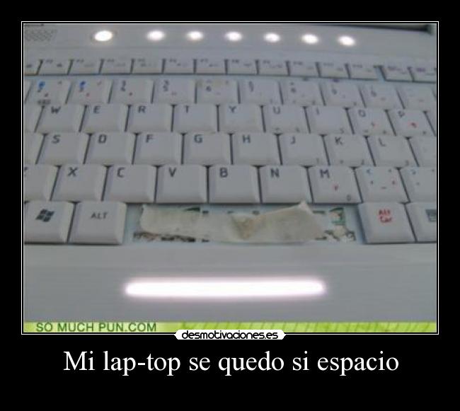 Mi lap-top se quedo si espacio -