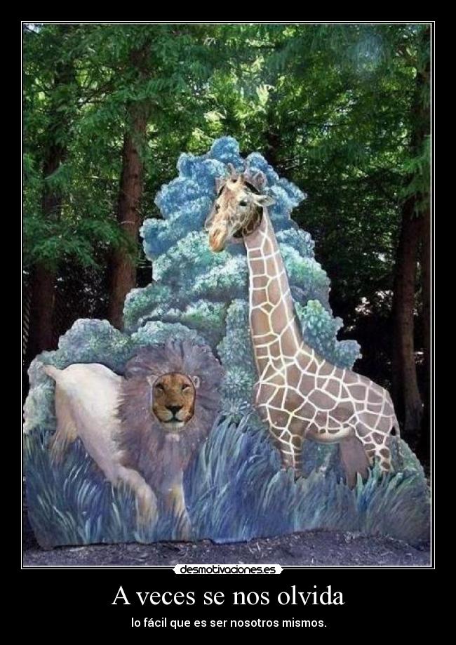 A veces se nos olvida - 