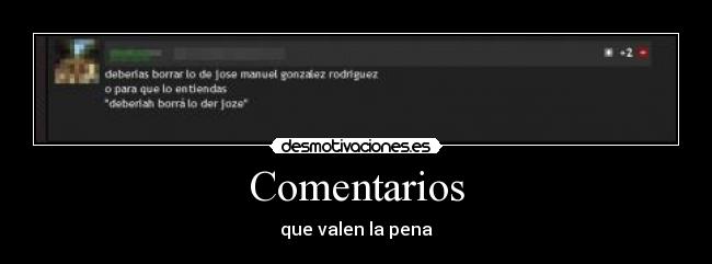Comentarios -