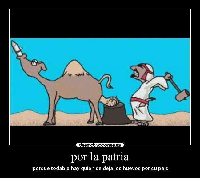 por la patria -