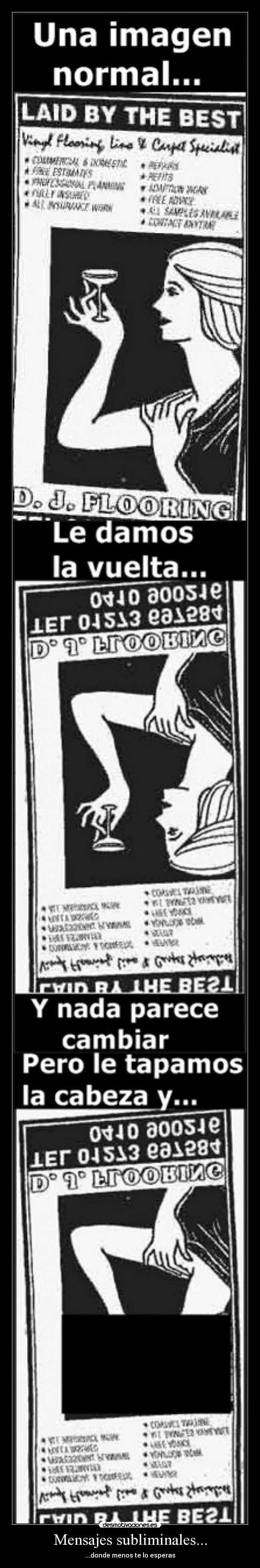 Mensajes subliminales... -