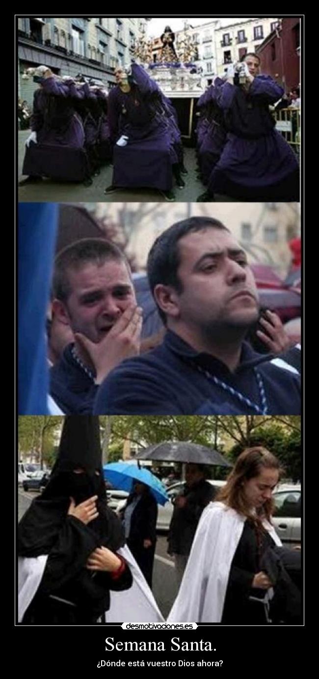 carteles dios santa desmotivaciones