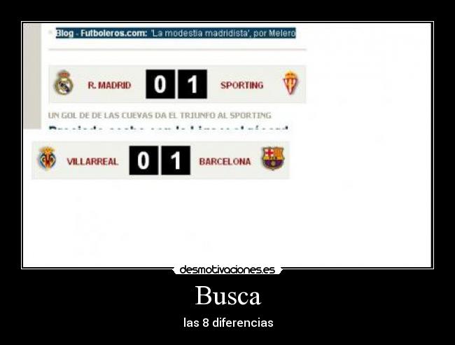 Busca - las 8 diferencias