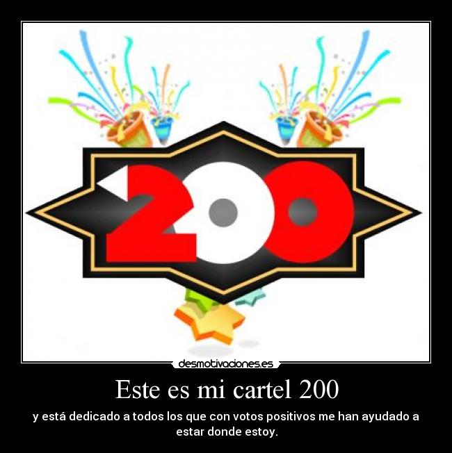 Este es mi cartel 200 -