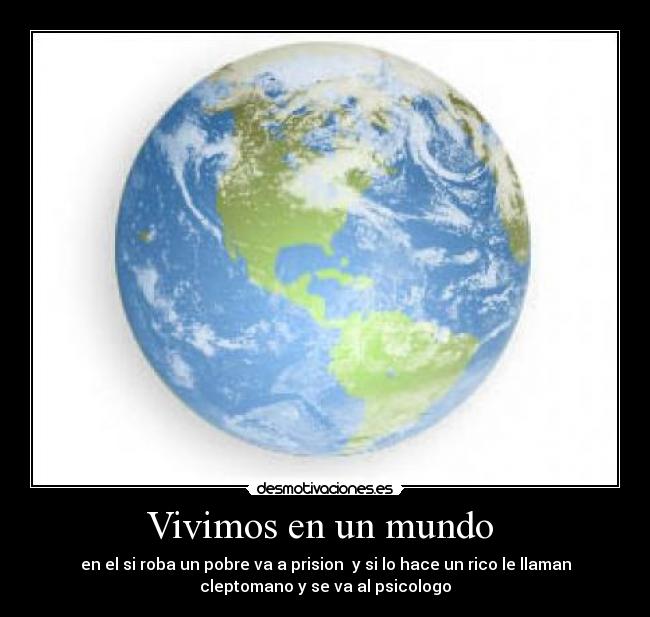 Vivimos en un mundo  - 