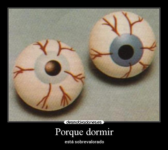 Porque dormir -