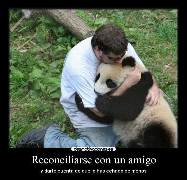 Reconciliarse con un amigo - 