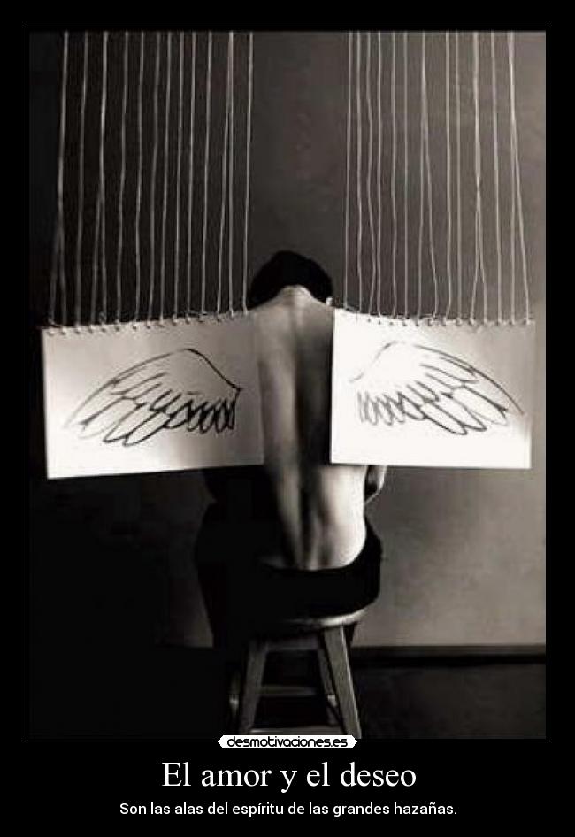 El amor y el deseo -