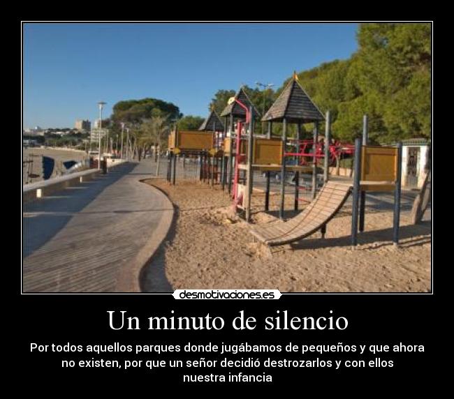 Un minuto de silencio -