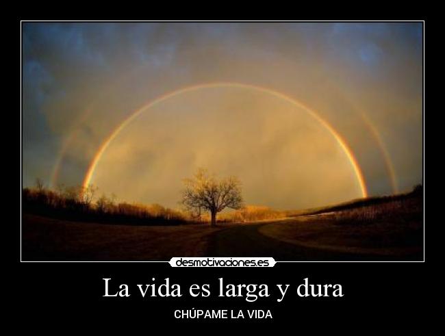 La vida es larga y dura -