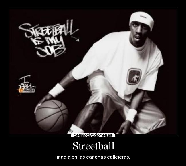 Streetball - magia en las canchas callejeras.