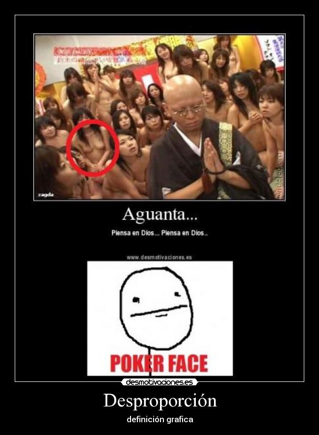 Desproporción - definición grafica