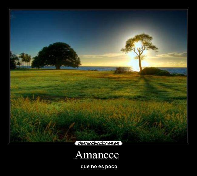 Amanece -