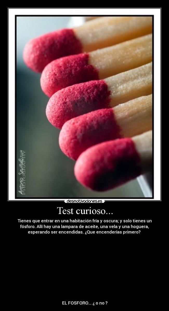 Test curioso... -
