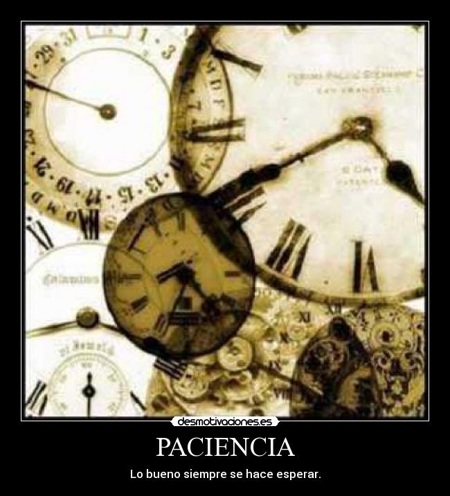 PACIENCIA - 