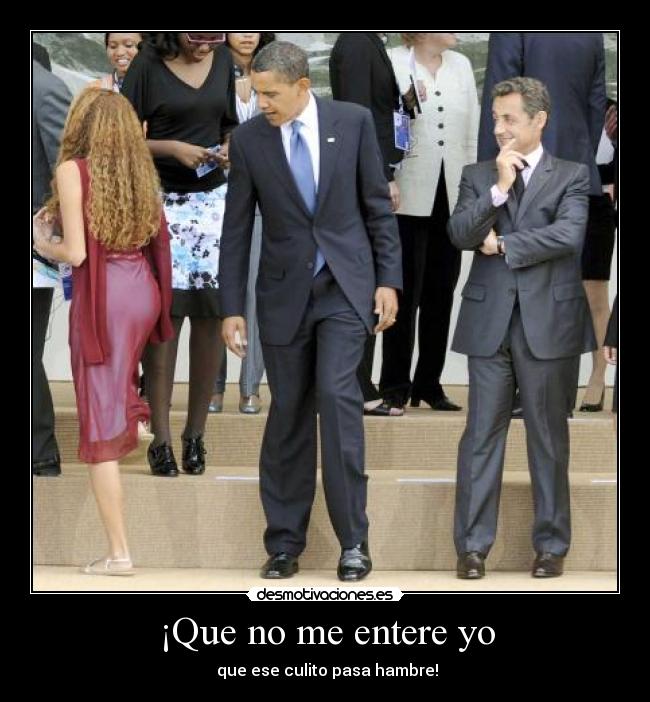 ¡Que no me entere yo -