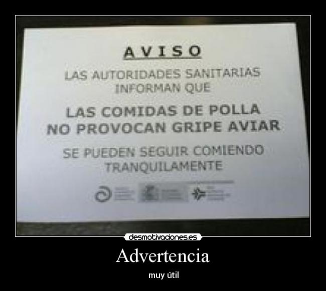 Advertencia - 