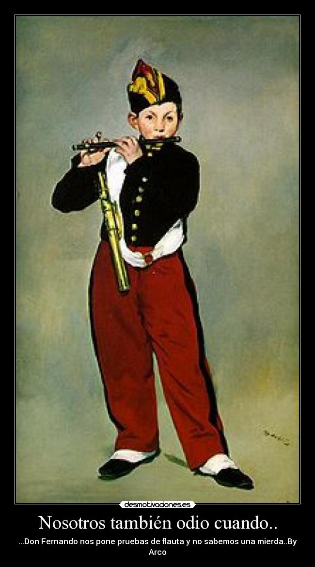 Nosotros también odio cuando.. - 