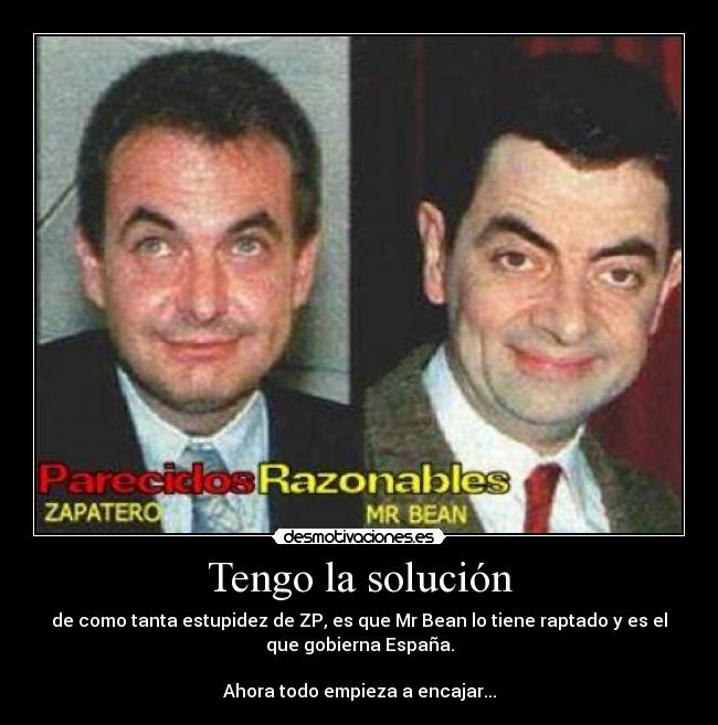 Tengo la solución -