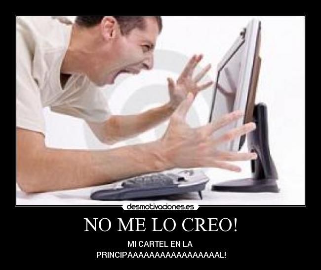 NO ME LO CREO! - 
